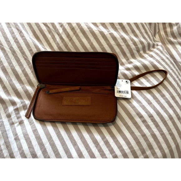 NWT!! Free People - Distressed Vegan Wallet - Picture 4 of 7